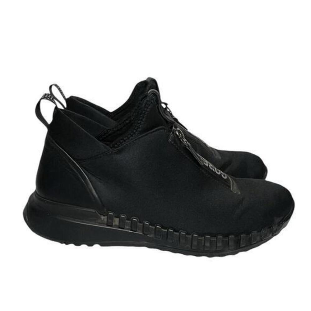 ECCO Zipflex Gore-tex Athletic Tennis Shoes Black Men's Size 7-7.5